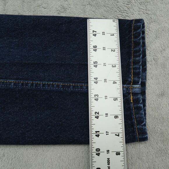 Vintage Old Navy Jeans Womens Size 8 Blue Starlite Mid Rise Straight Button Fly - Picture 5 of 16